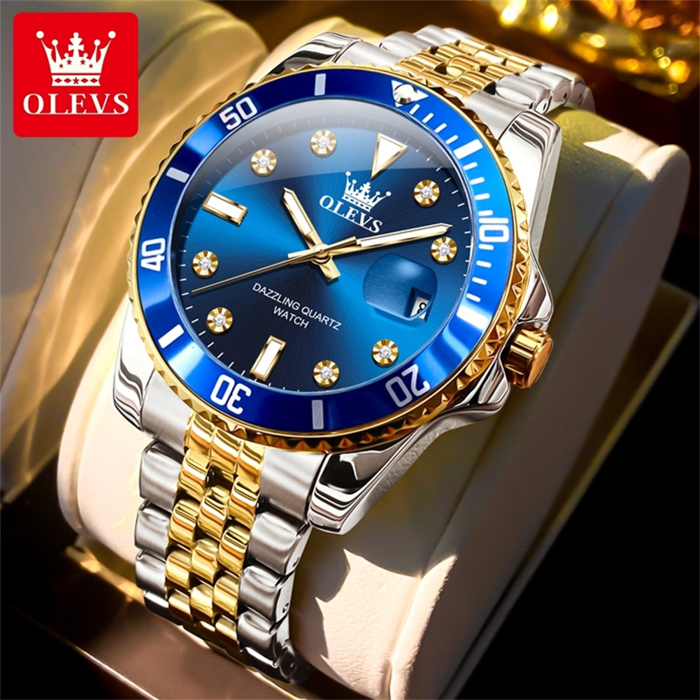 Luxury Watch Wallpaper - OLEVS Luxury Watch Business Waterproof Male