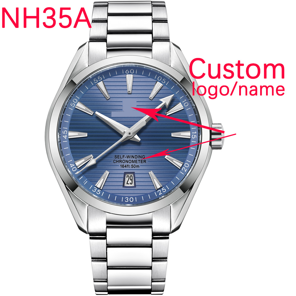 Luxury Watch With Bracelet - Luxury NH35 Movt Custom Logo 41mm