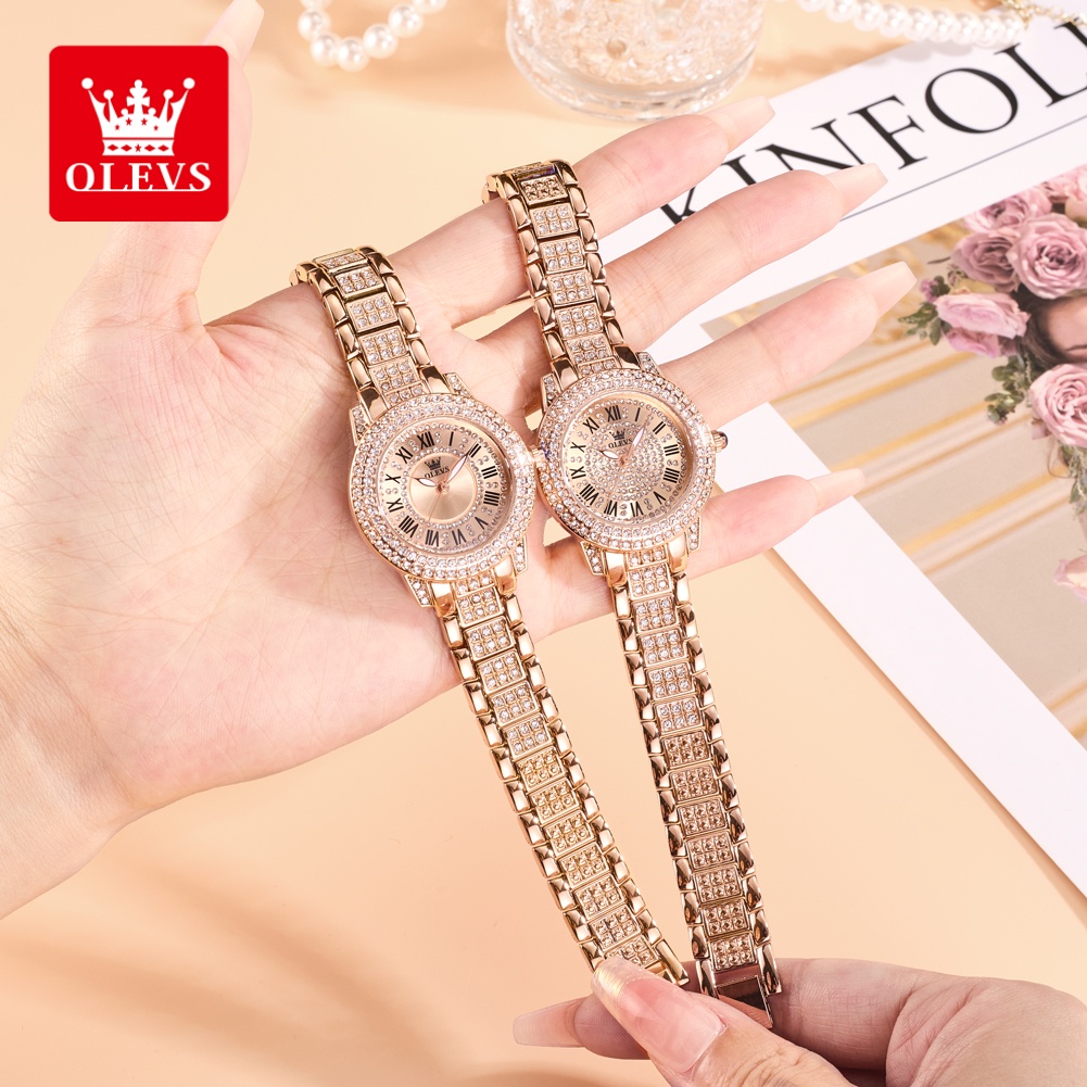 OLEVS Luxury Fashion ladies' w - огляд і ціна Luxury Watch Diamond