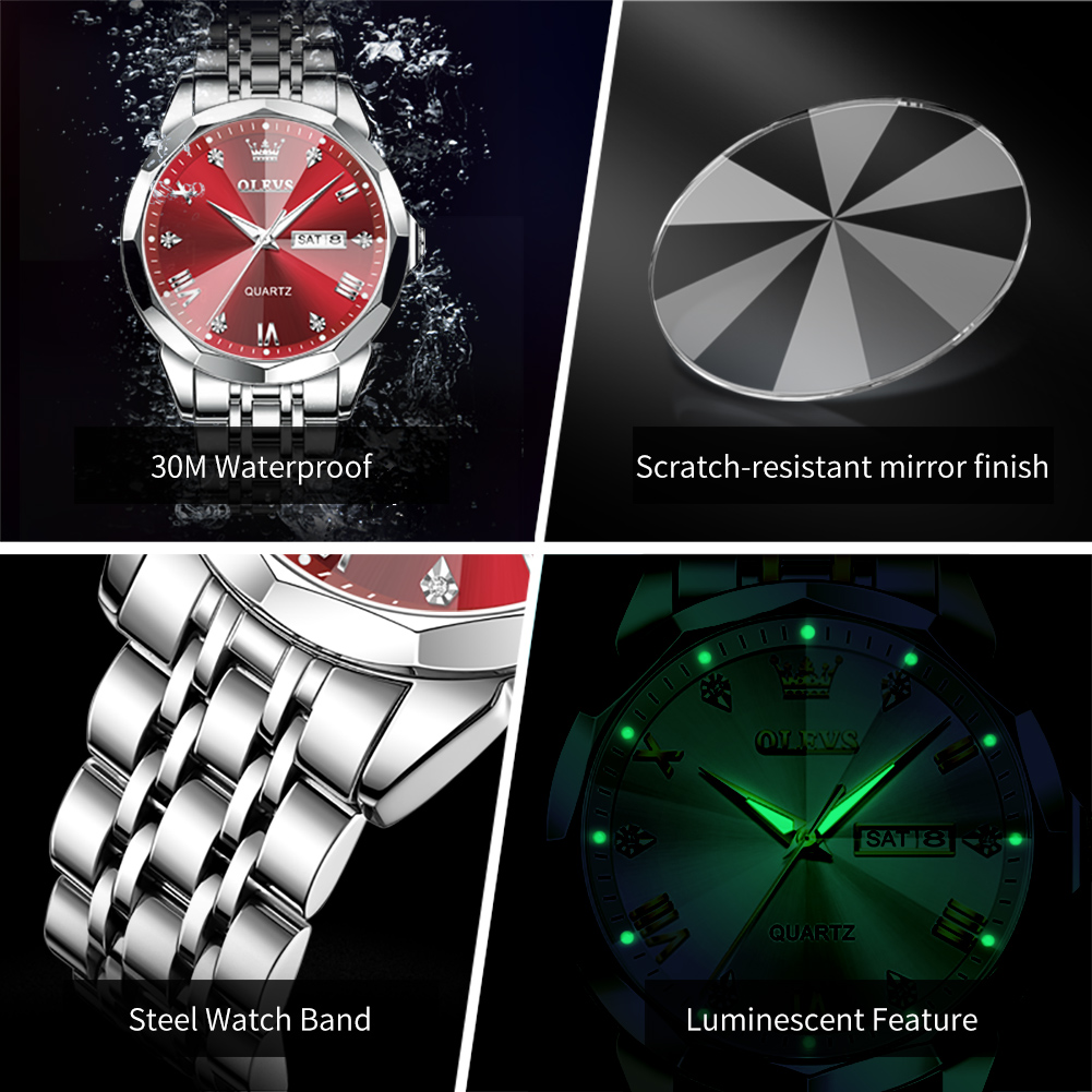 OLEVS Brand Original Business  - огляд і ціна Zen Luxury Watch
