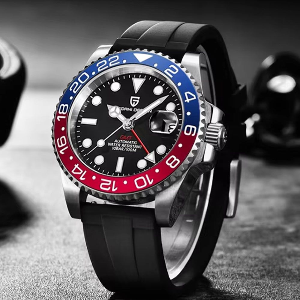 40mm PAGANI DESIGN GMT Men Wat - огляд і ціна Luxury Watch La