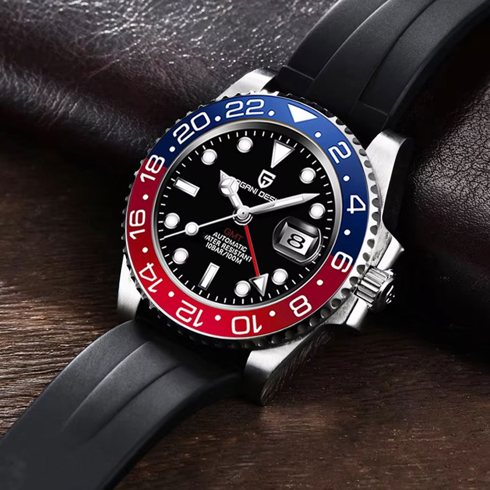 40mm PAGANI DESIGN GMT Men Wat - огляд і ціна Luxury Watch La