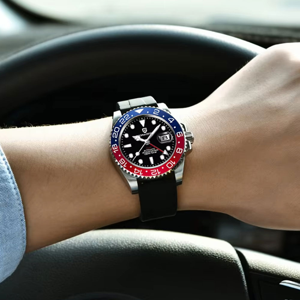 40mm PAGANI DESIGN GMT Men Wat - огляд і ціна Luxury Watch La