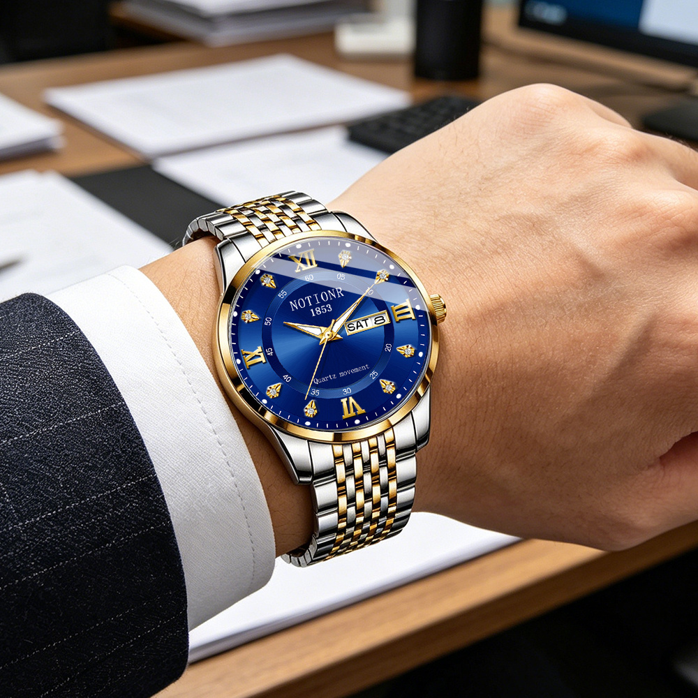 Multifunctional Men's Fashion  - огляд і ціна Luxury Watch With Bracelet