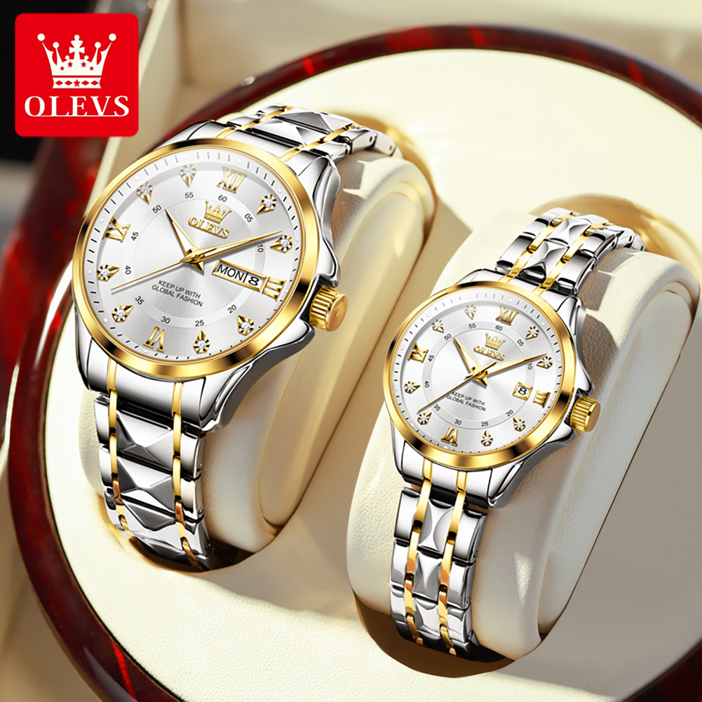 OLEVS 2906 Couple Watch Origin - огляд і ціна Luxury Watch Wallpaper