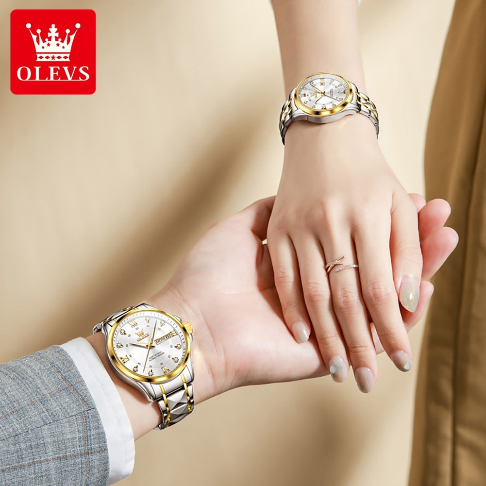 OLEVS 2906 Couple Watch Origin - огляд і ціна Luxury Watch Wallpaper