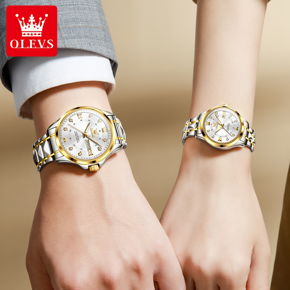 OLEVS 2906 Couple Watch Origin - огляд і ціна Luxury Watch Wallpaper