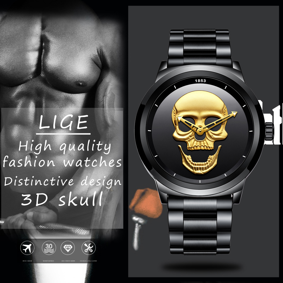 LIGE Sport Mens Watches Top Br - огляд і ціна Zen Luxury Watch