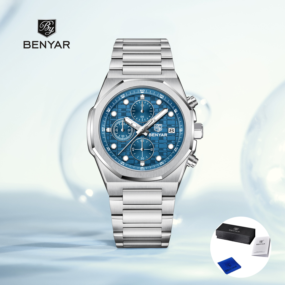2025 New BENYAR Men's Watches  - огляд і ціна Luxury Watch Wallpaper