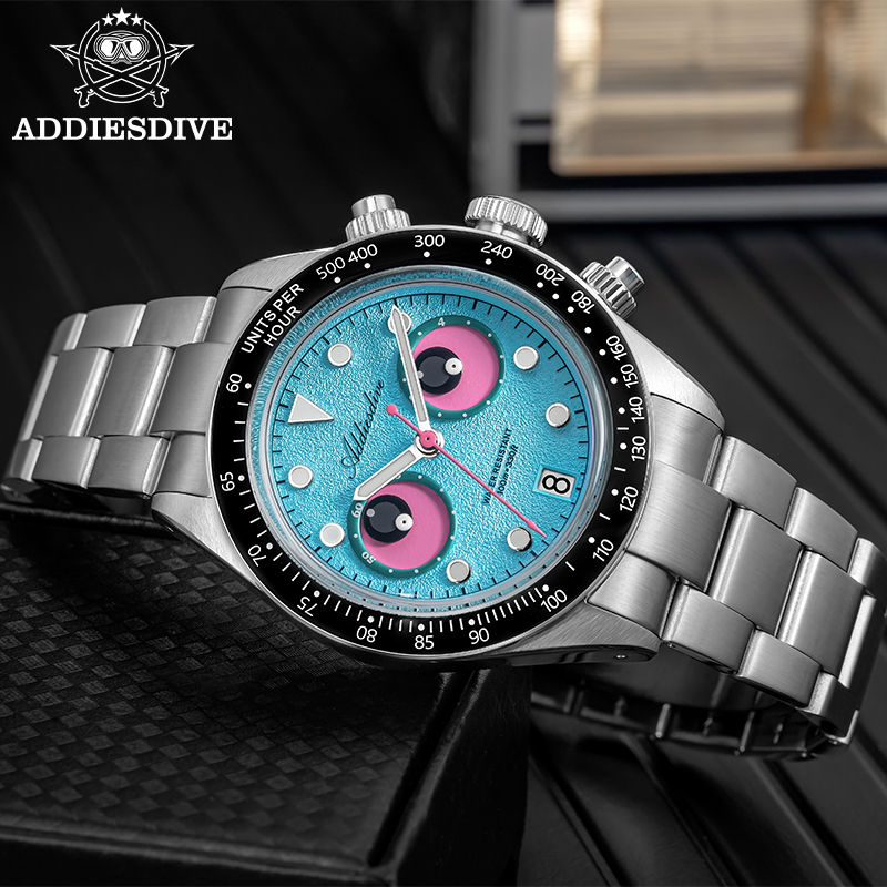 ADDIESDIVE Luxury Stainless St - огляд і ціна Zero Luxury Watch