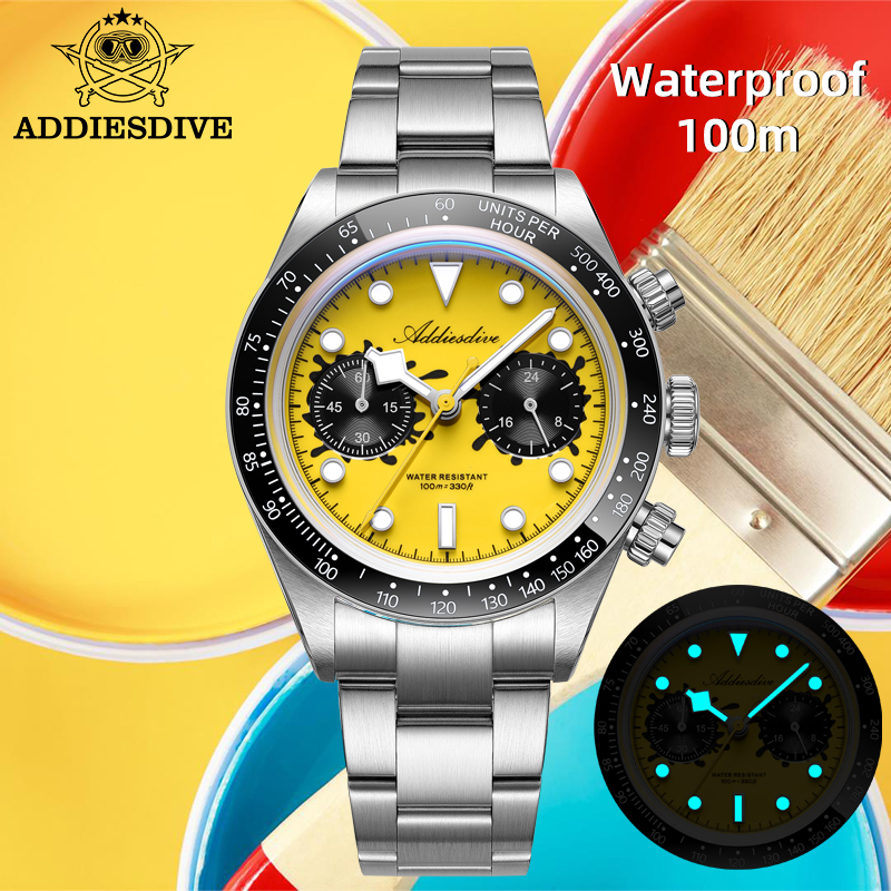 ADDIESDIVE VK64 Watches Men Ne - огляд і ціна Zero Luxury Watch