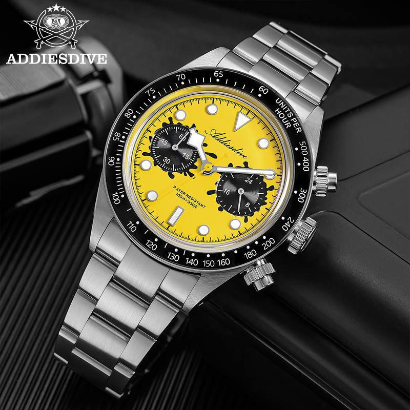 ADDIESDIVE VK64 Watches Men Ne - огляд і ціна Zero Luxury Watch