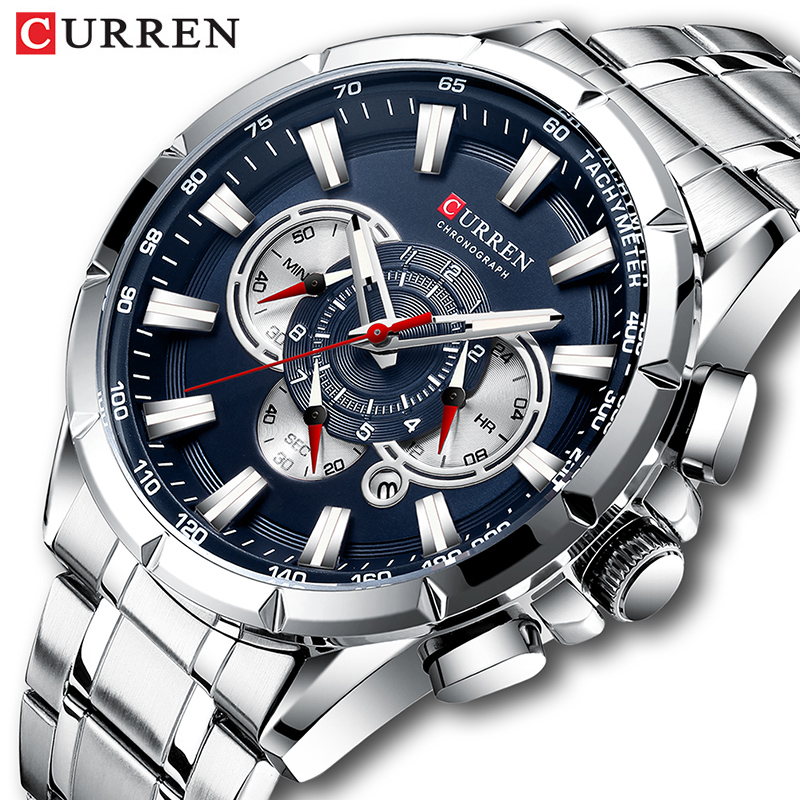 CURREN Wrist Watch Men Waterpr - огляд і ціна Zen Luxury Watch