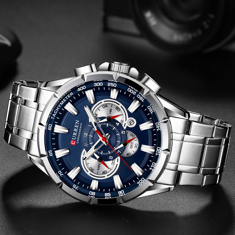CURREN Wrist Watch Men Waterpr - огляд і ціна Zen Luxury Watch
