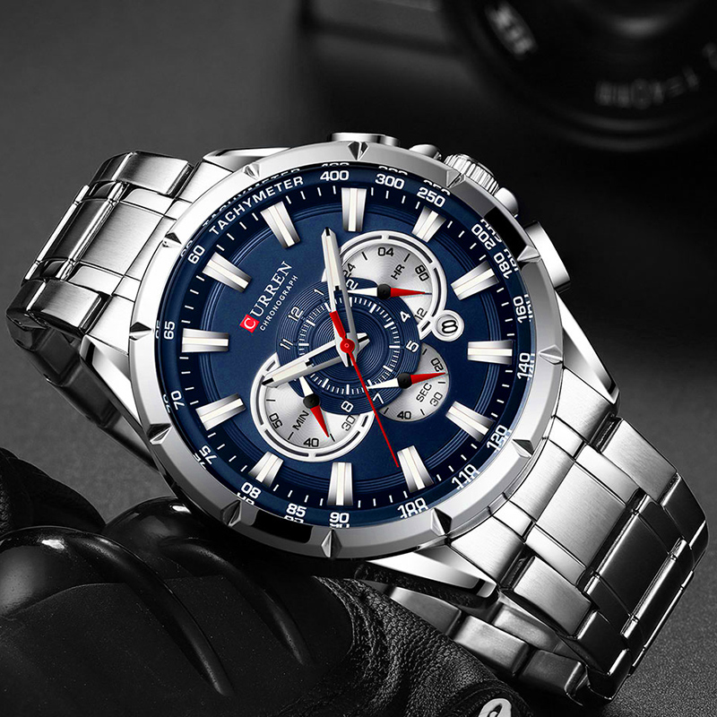 CURREN Wrist Watch Men Waterpr - огляд і ціна Zen Luxury Watch