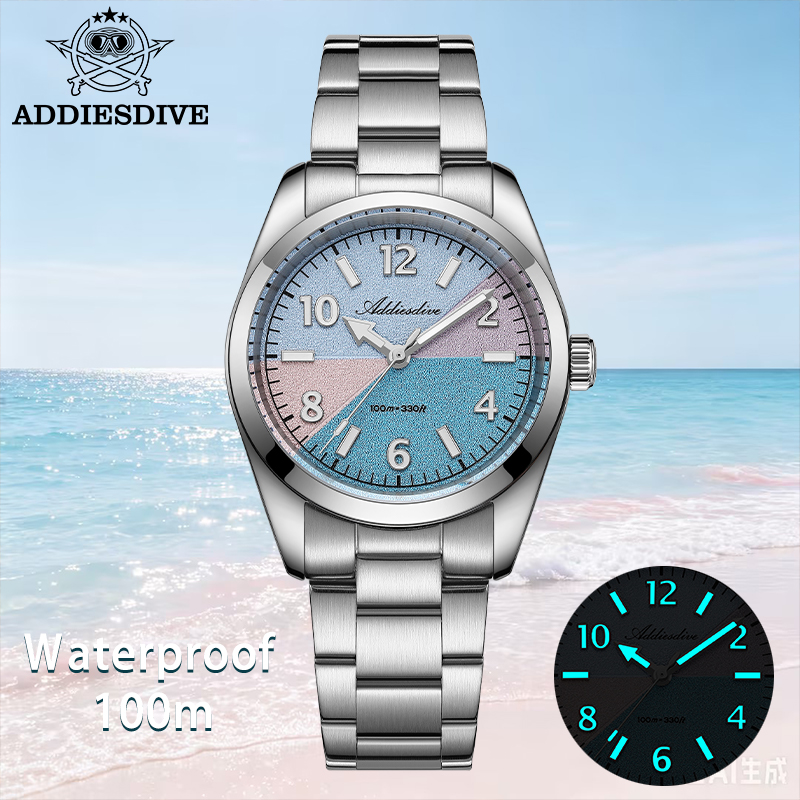 ADDIESDIVE Sapphire Glass Watc - огляд і ціна Luxury Watch Travel Case