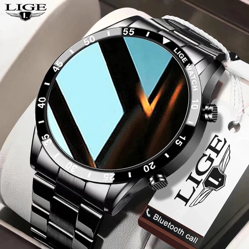 LIGE New Bluetooth Call Smart  - огляд і ціна Luxury Watch Korea