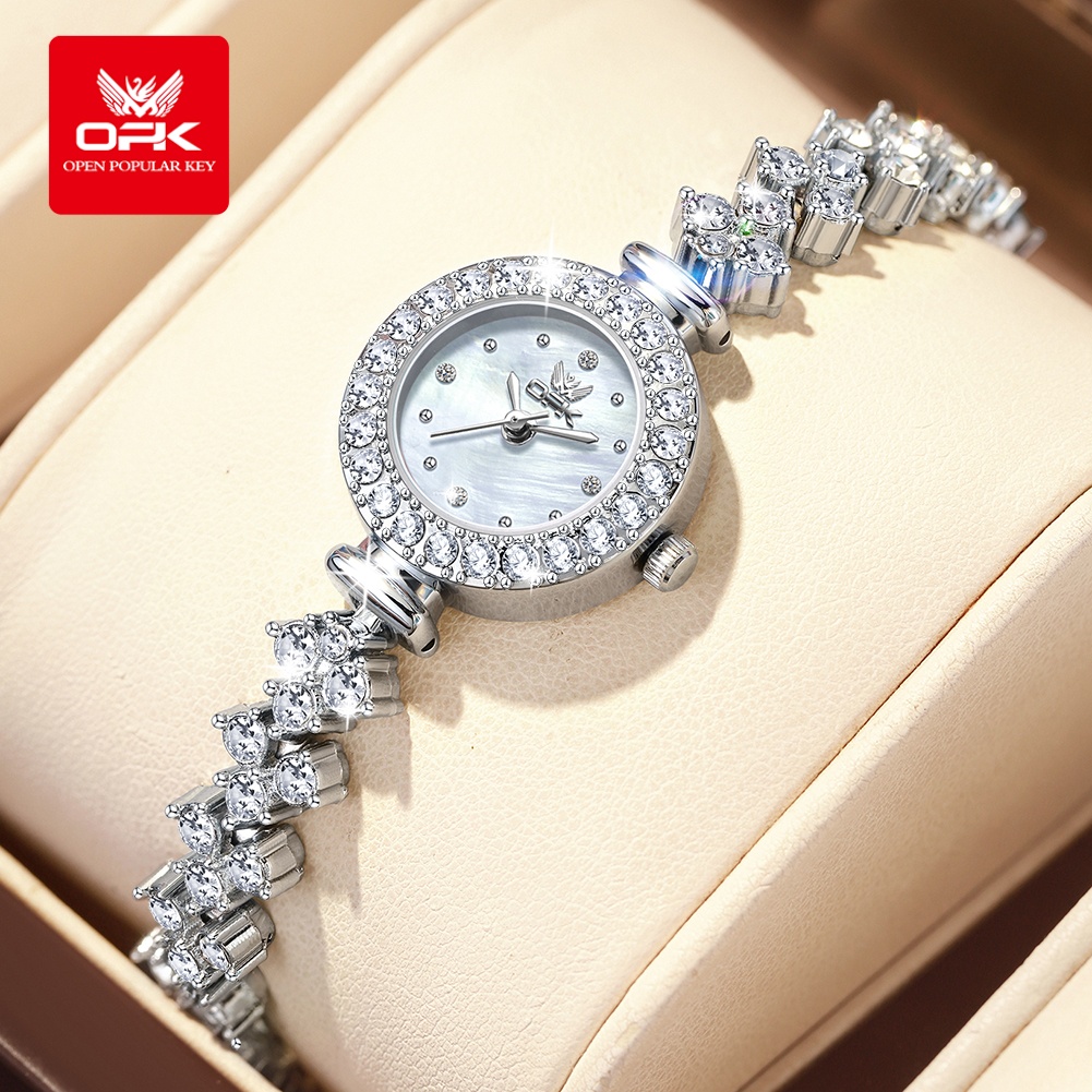 OPK 6057 Full Diamond Quartz W - огляд і ціна Luxury Watch Diamond