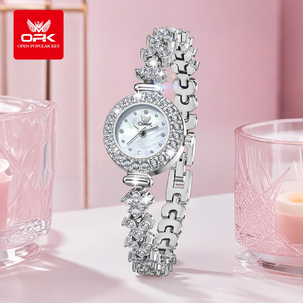 OPK 6057 Full Diamond Quartz W - огляд і ціна Luxury Watch Diamond