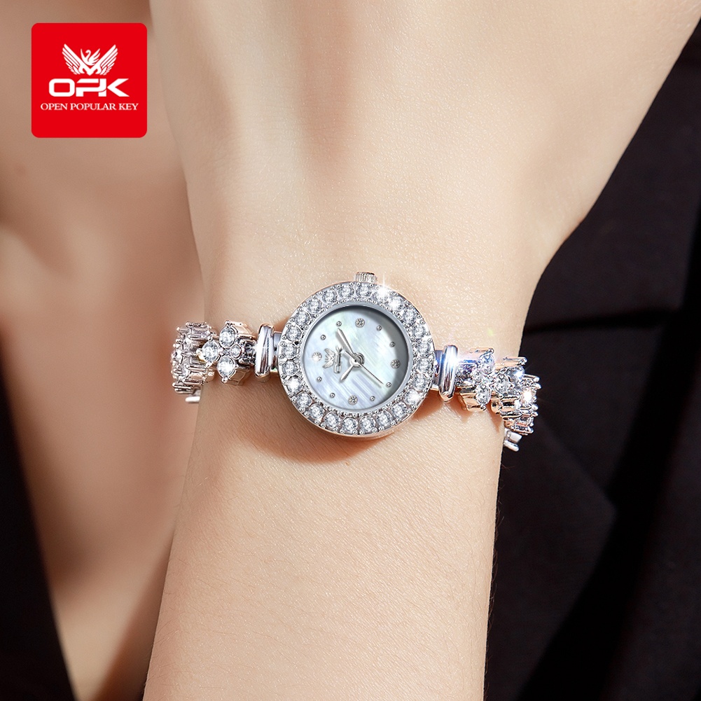 OPK 6057 Full Diamond Quartz W - огляд і ціна Luxury Watch Diamond