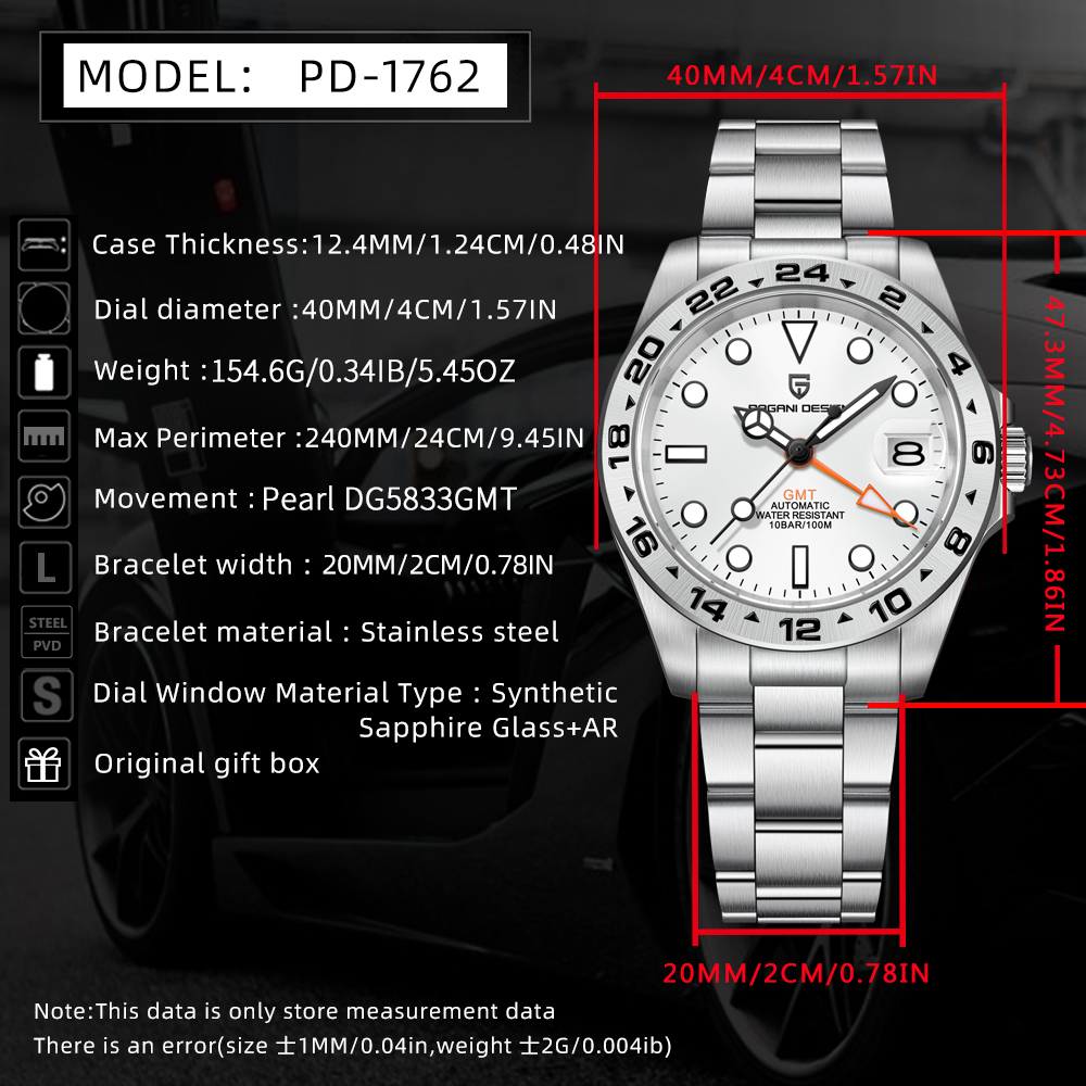 2026 new PAGANI DESIGN DG5833  - огляд і ціна Luxury Watch La