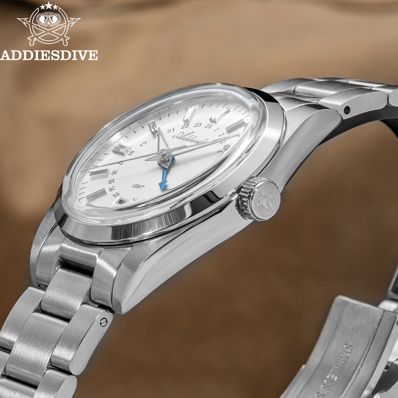 ADDIESDIVE Men GMT Quartz Move - огляд і ціна Luxury Watch La