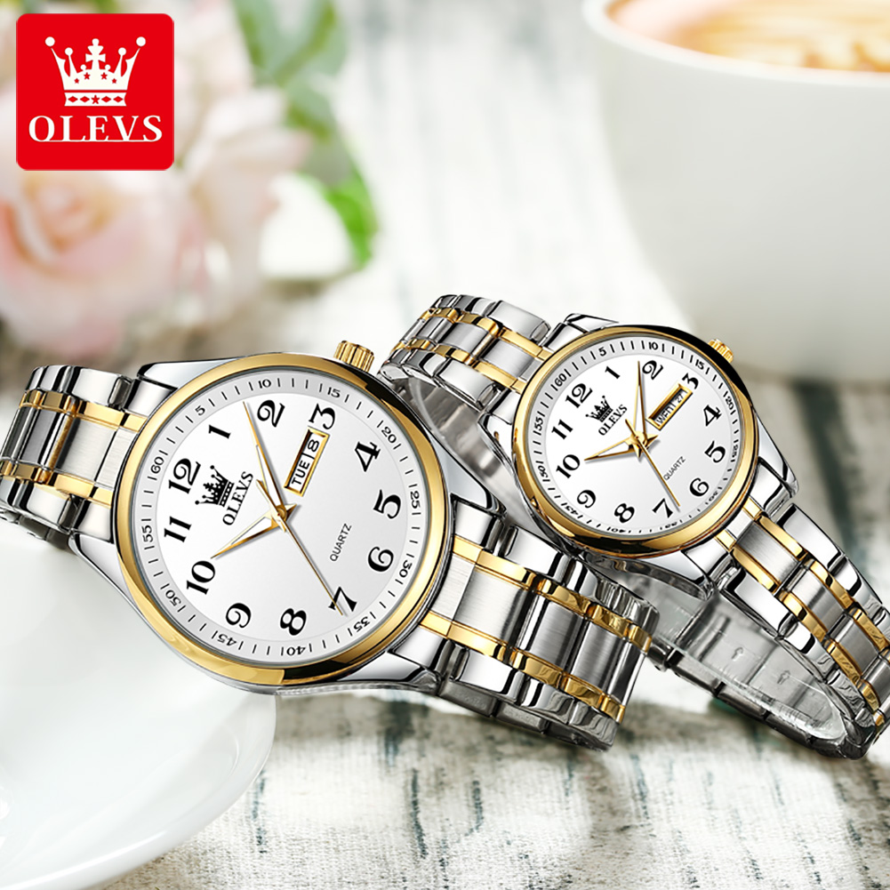 OLEVS New Fashion Couple Watch - огляд і ціна Luxury Watch Wallpaper