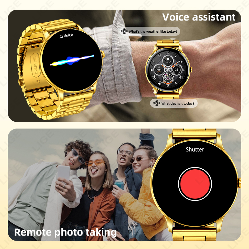 New Golden Luxury Steel Smart  - огляд і ціна Luxury Watch Korea