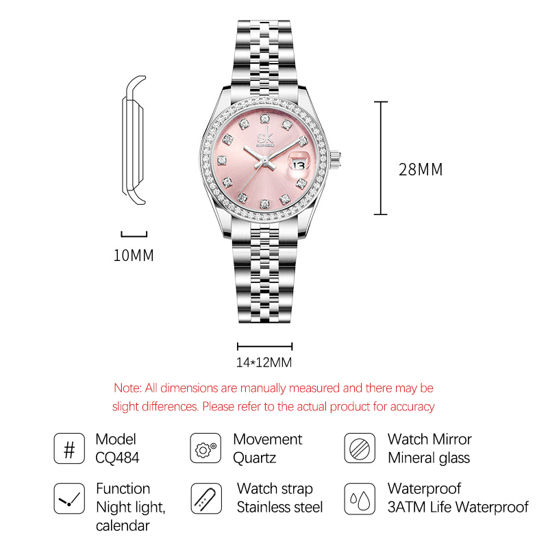 UTHAI CQ484 Fashionable Women' - огляд і ціна Luxury Watch Diamond