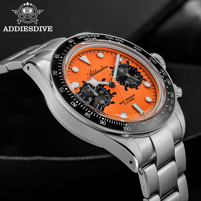 ADDIESDIVE Quartz Chronograph  - огляд і ціна Zero Luxury Watch