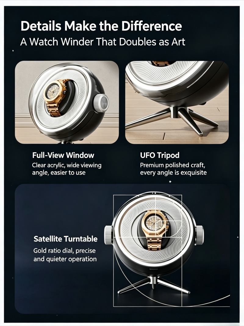 Luxury Automatic Watch Winder  - огляд і ціна Zero Luxury Watch