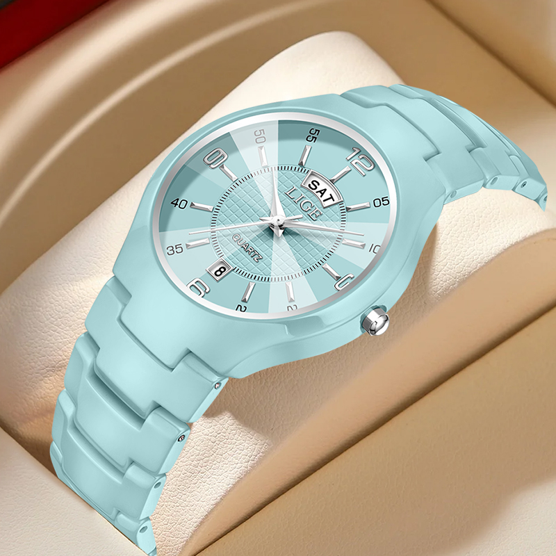 LIGE Luxury Elegant Quartz Wom - огляд і ціна Luxury Watch In Usa