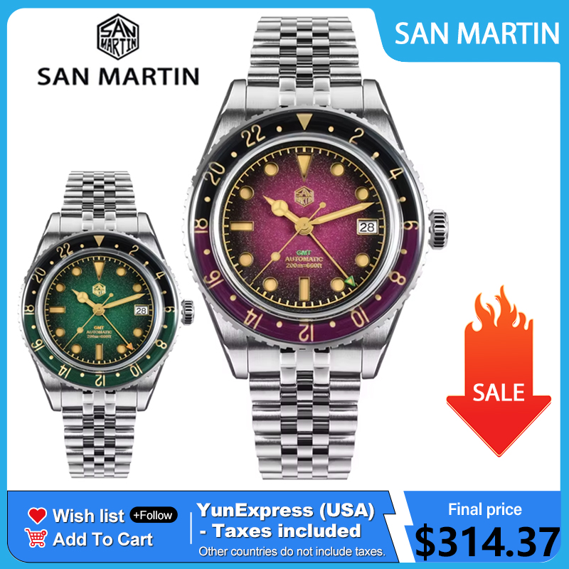 2025 New San Martin SN0134G Me - огляд і ціна Luxury Watch La