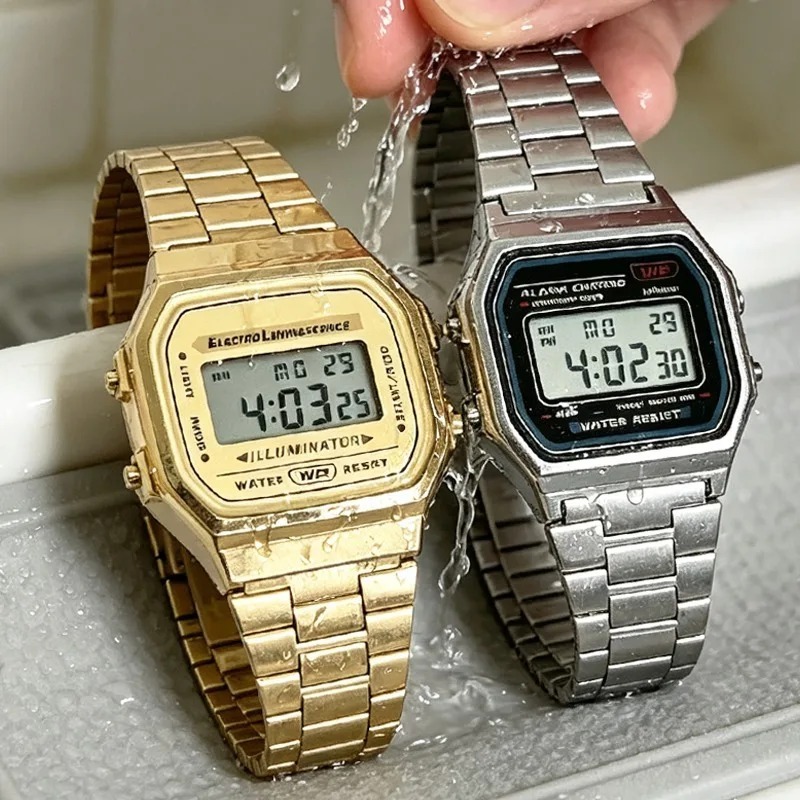Luxury F91W Steel Band Watches - огляд і ціна Luxury Watch Wallpaper
