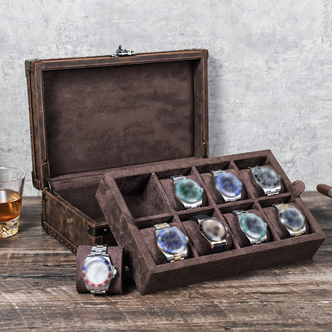 CONTACT'S FAMILY 8 Leather Cus - огляд і ціна Luxury Watch Travel Case