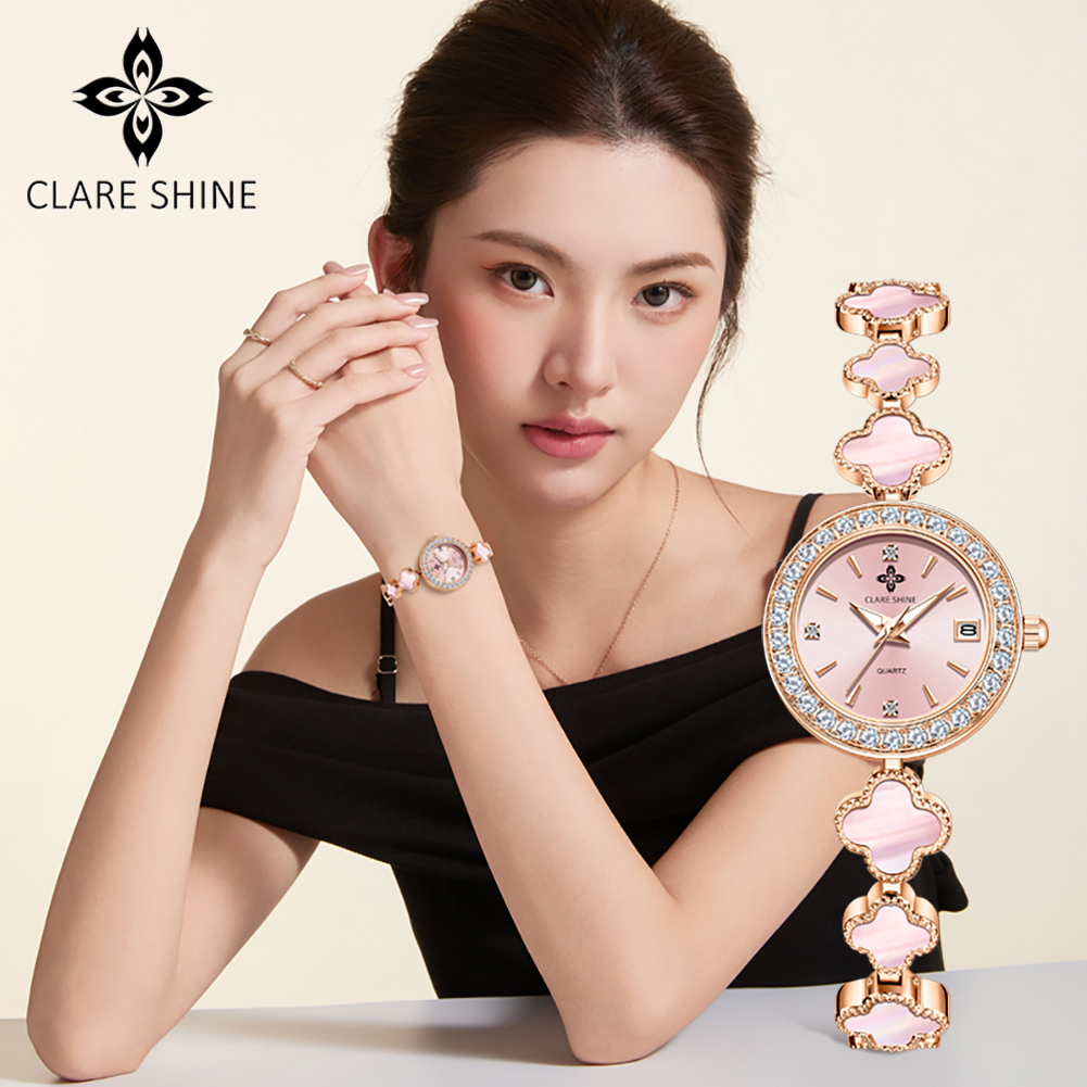 CLARE SHINE 7701 Lucky Series  - огляд і ціна Luxury Watch Diamond