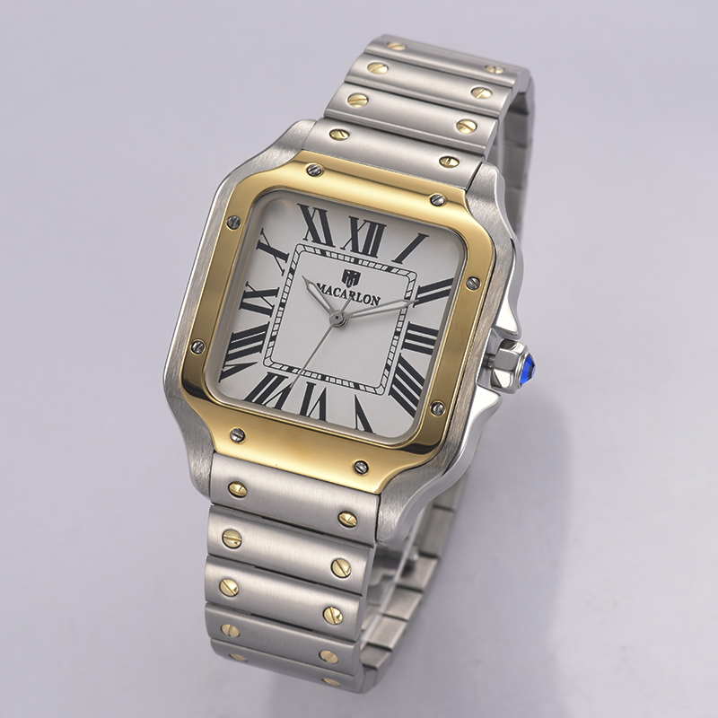 Classic Luxury 38mm Square Men - огляд і ціна Luxury Watch From China