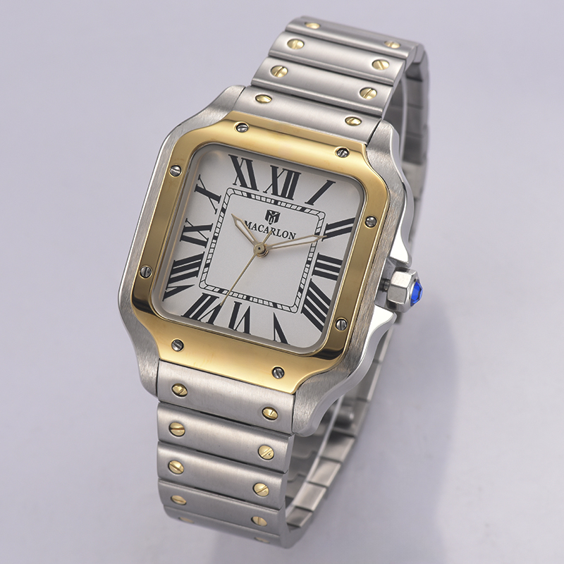 Classic Luxury 38mm Square Men - огляд і ціна Luxury Watch From China