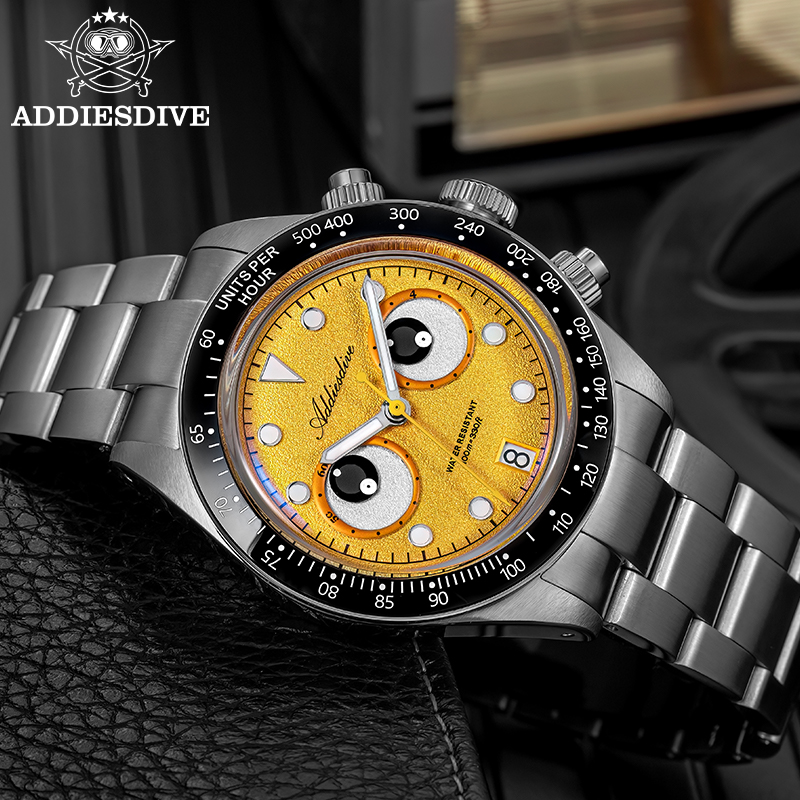 ADDIESDIVE Watch Men Ceamic Be - огляд і ціна Zero Luxury Watch