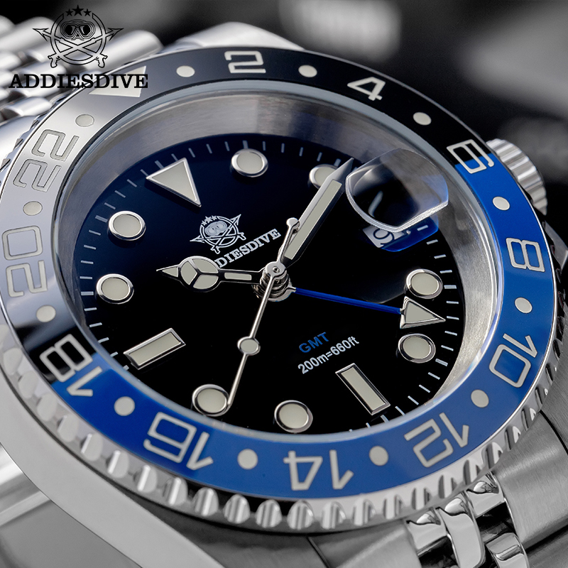ADDIESDIVE Men's GMT Watch AD2 - огляд і ціна Luxury Watch La