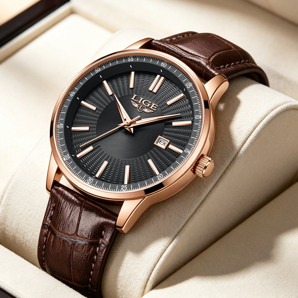 LIGE Top Brand Luxury Men's Wa - огляд і ціна Zen Luxury Watch