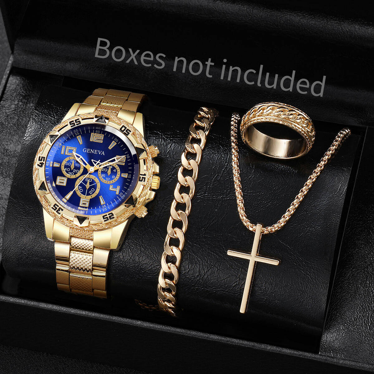 4PCS/Set Fashion Men Business  - огляд і ціна Luxury Watch Wallpaper
