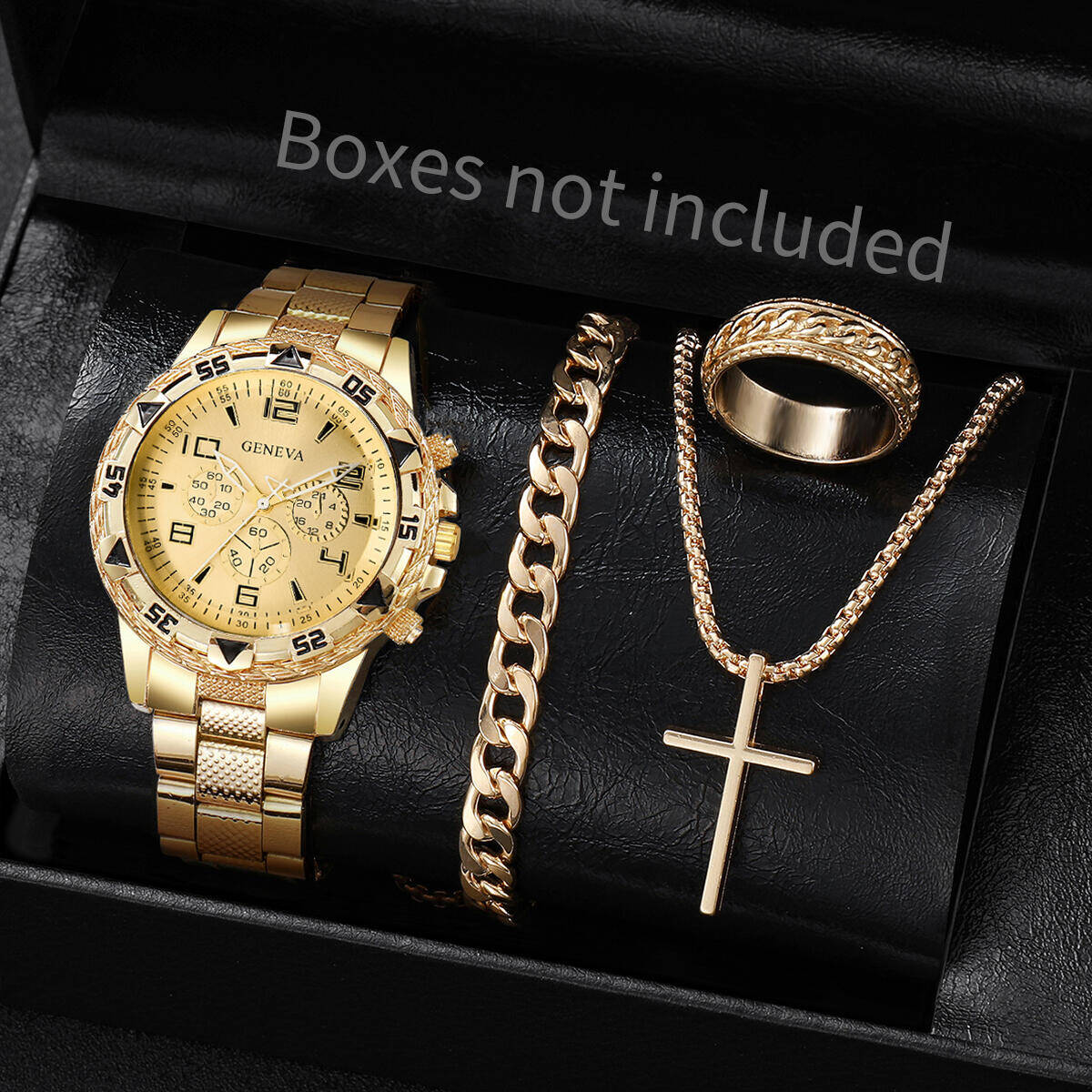 4PCS/Set Fashion Men Business  - огляд і ціна Luxury Watch Wallpaper