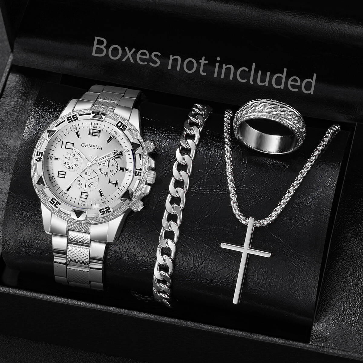 4PCS/Set Fashion Men Business  - огляд і ціна Luxury Watch Wallpaper