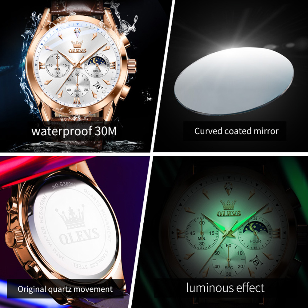 OLEVS Brand New Fashion Quartz - огляд і ціна Zen Luxury Watch